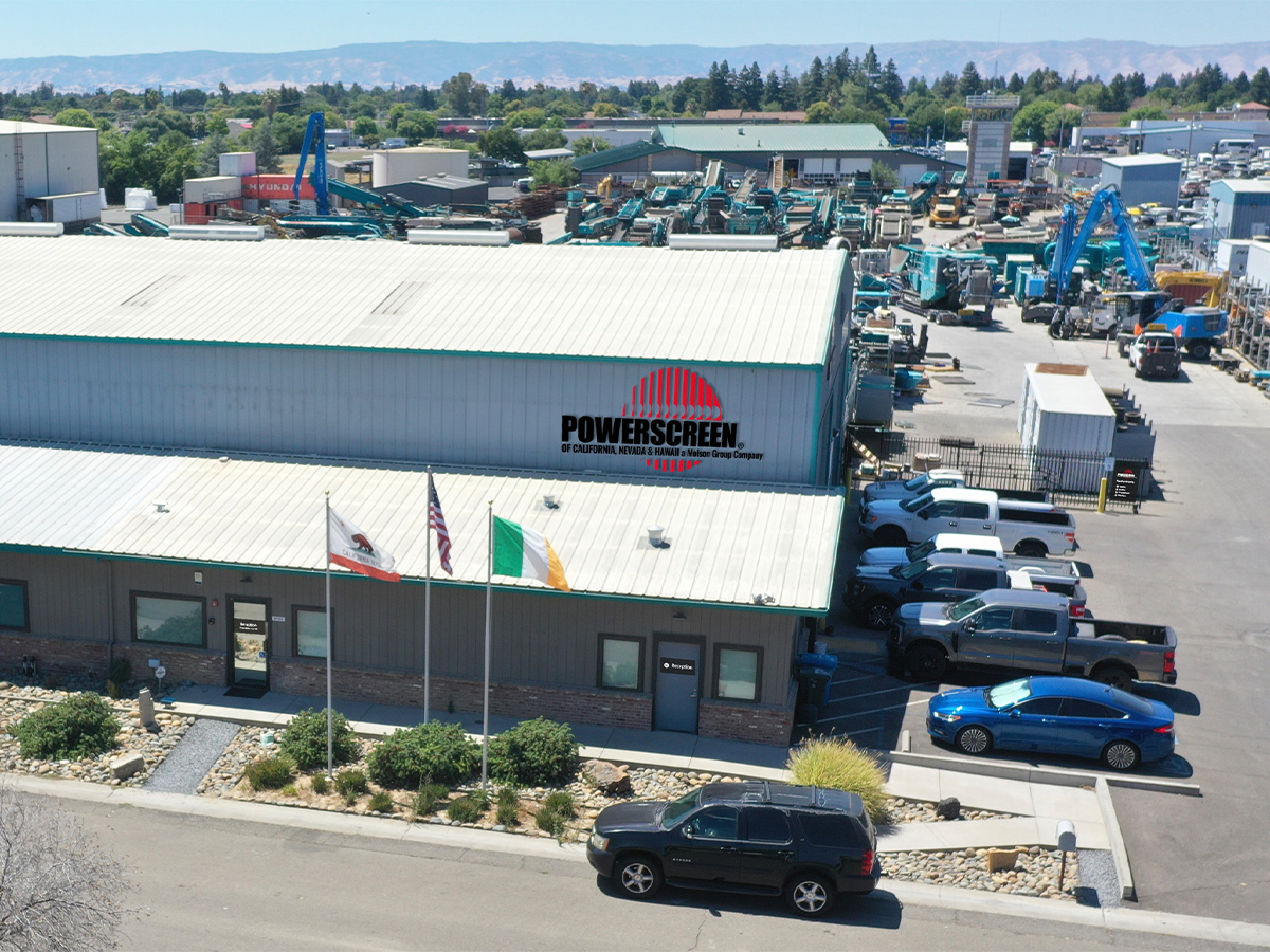 Powerscreen of California, Nevada, & Hawaii office building located in Dixon, California, USA