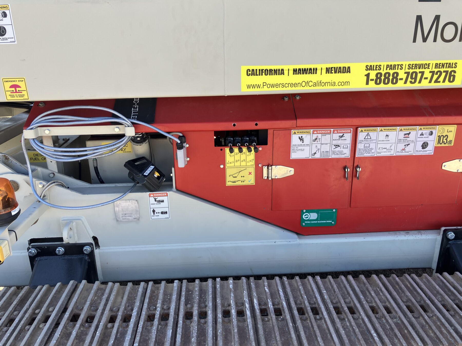 2010 TELESTACK TC421