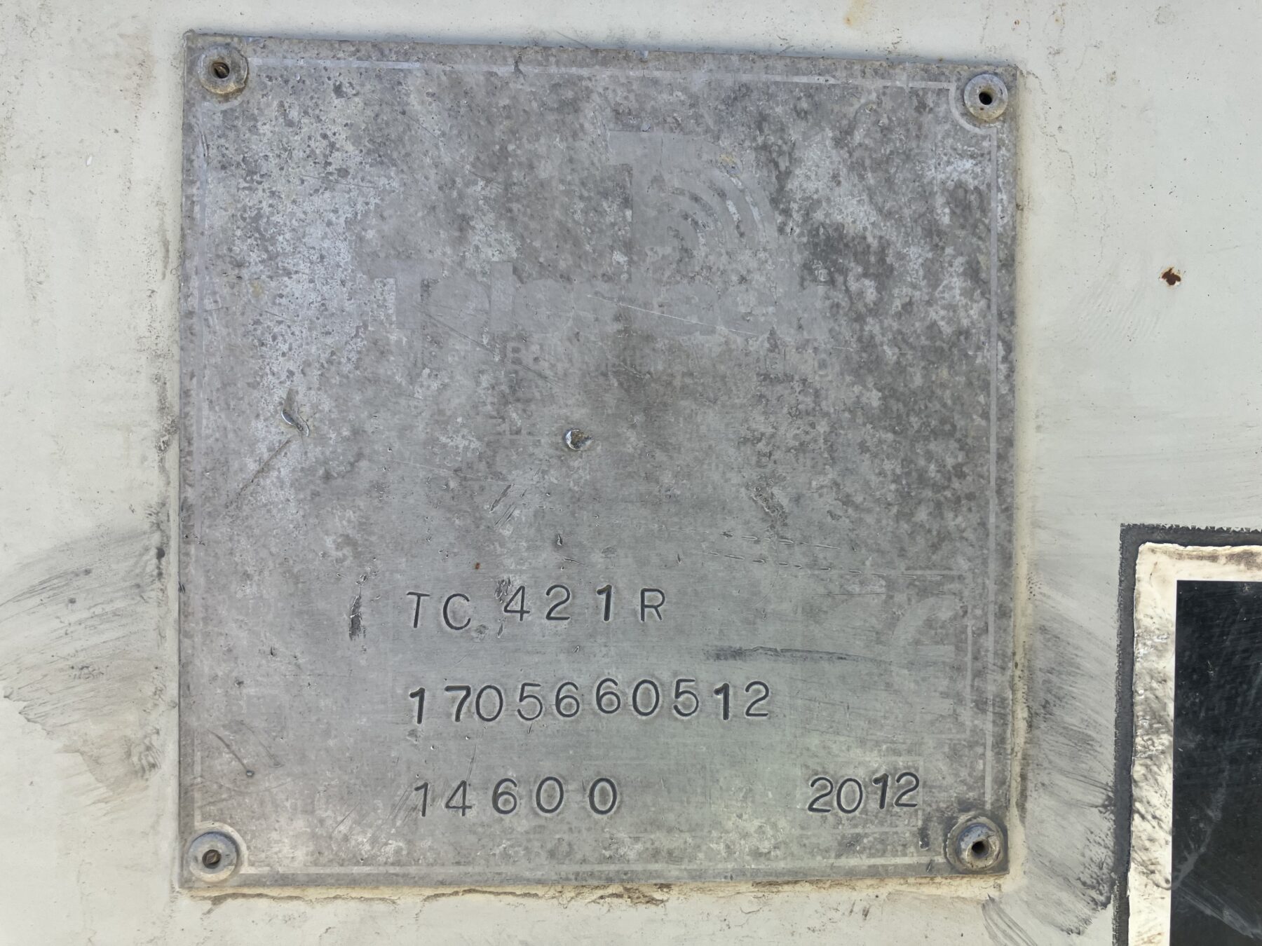 2012 TELESTACK TC421R