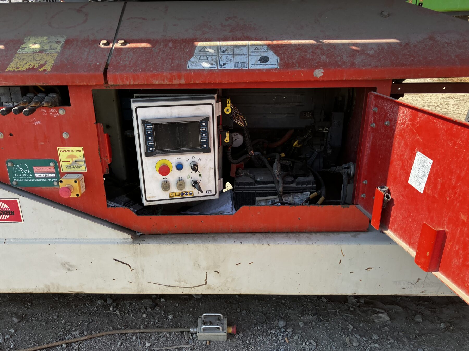 2012 TELESTACK TC421R