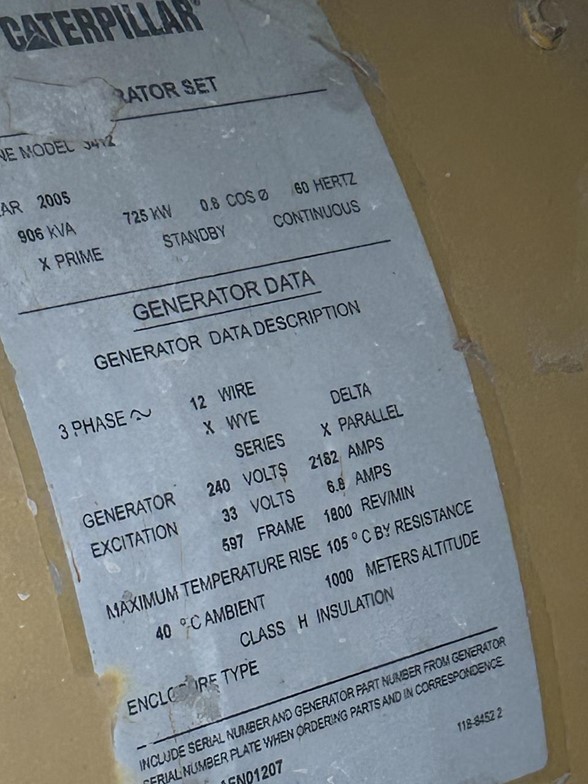 2005 CATERPILLAR XQ800