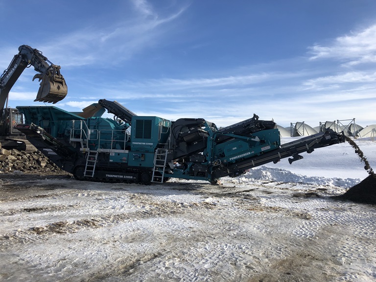 2013 Powerscreen Trakpactor 320 SR