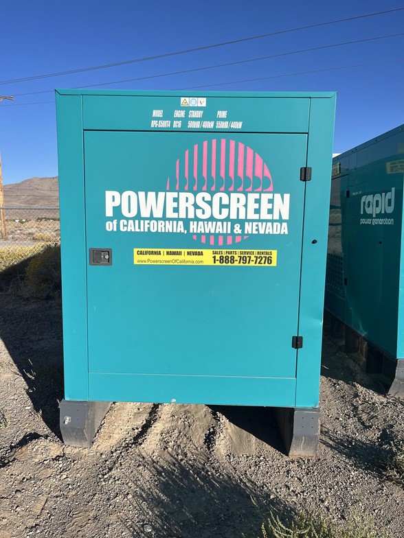 2021 Rapid Power Generation 500KVA