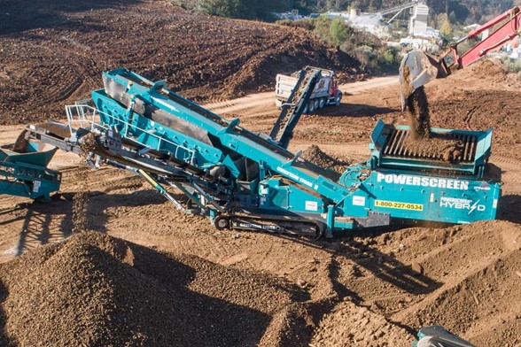 Powerscreen Chieftain 1700X 2 Deck