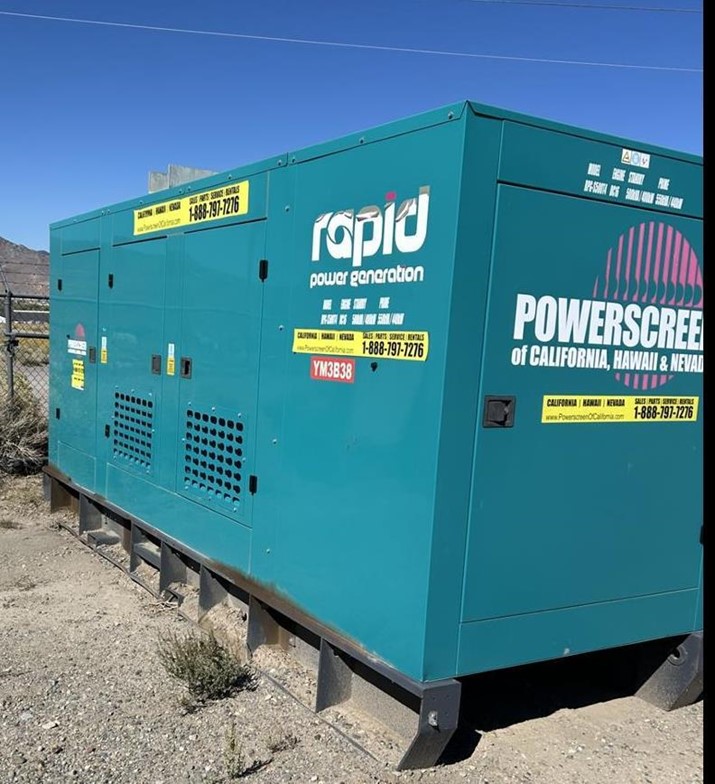 2021 Rapid Power Generation 500KVA