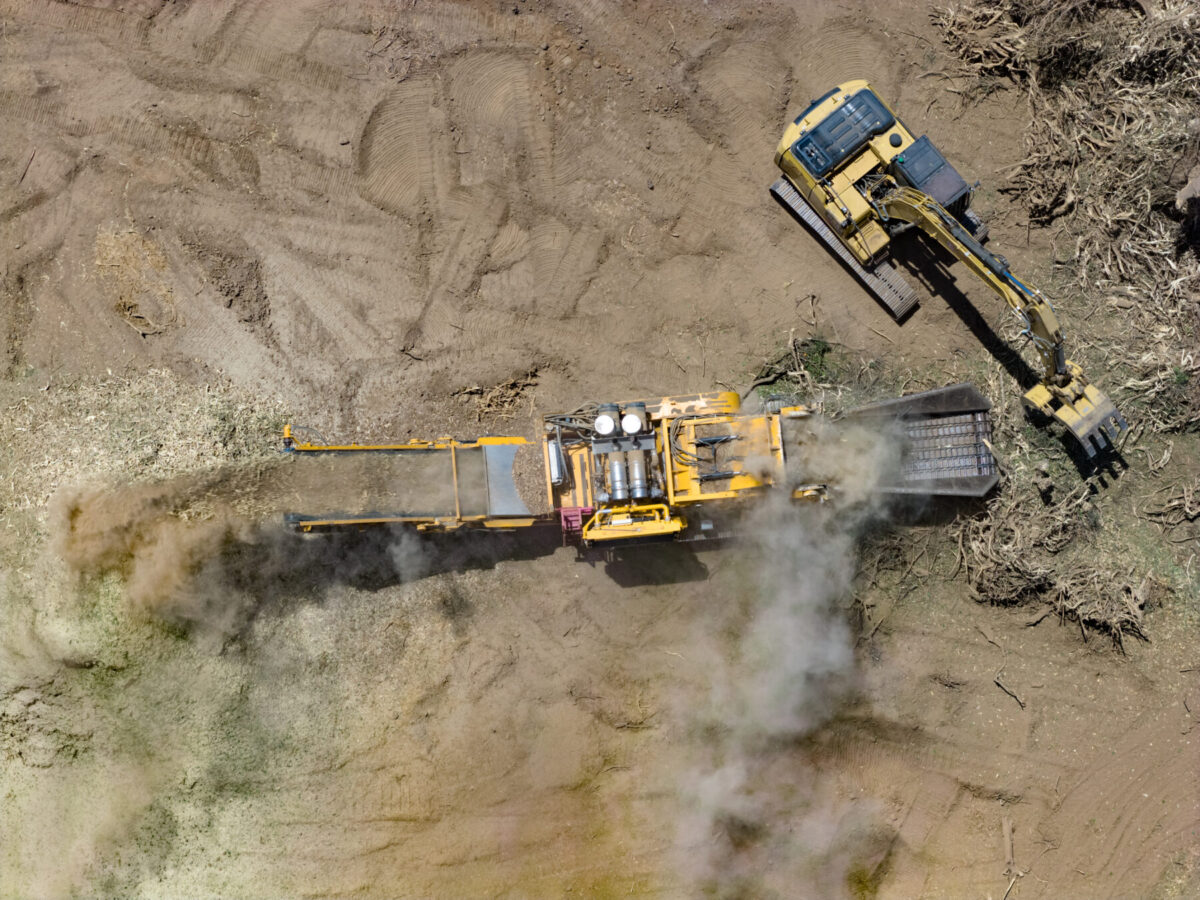 Eagle eye view of CBI 6800CT Grinder