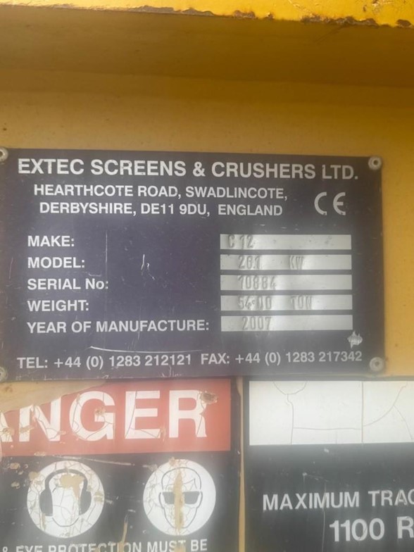 2007 Extec C12
