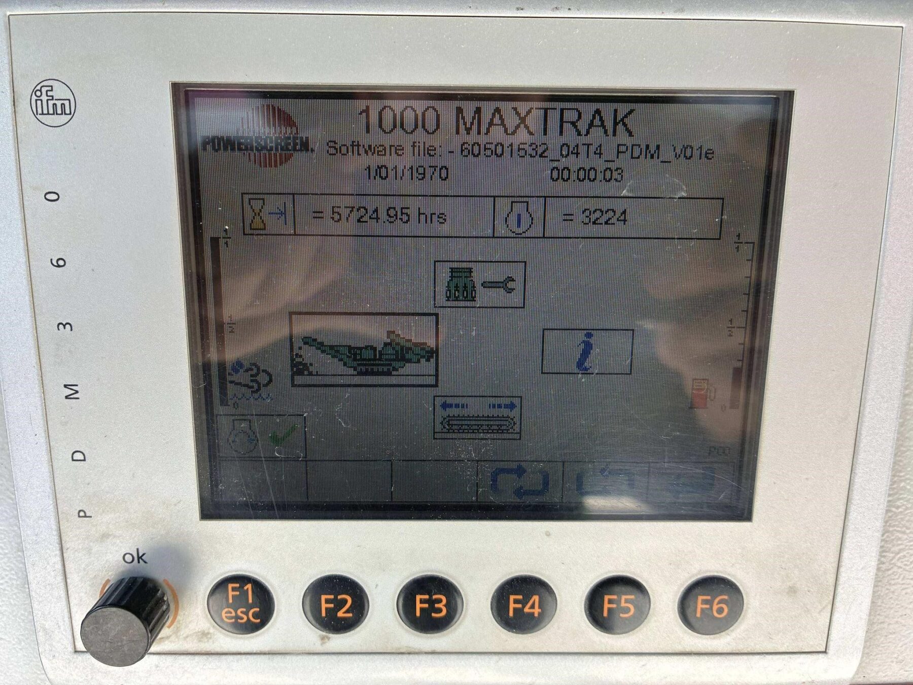 2015 Powerscreen 1000 Maxtrak