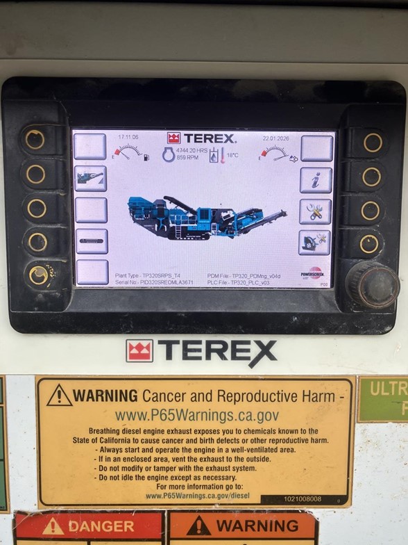 2020 POWERSCREEN TRAKPACTOR 320SR