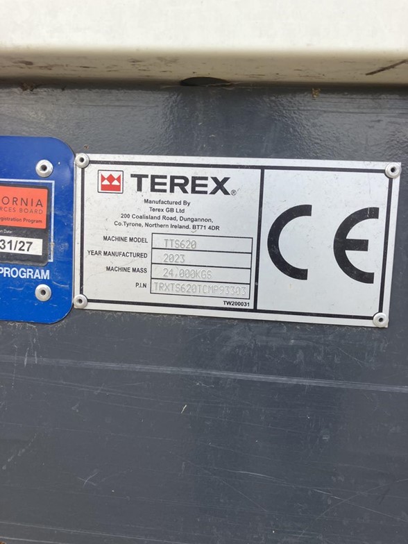 2023 Terex Ecotec TTS620T