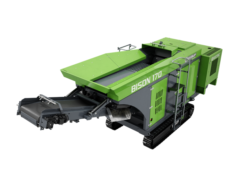 Bison 170 Jaw Crusher Render